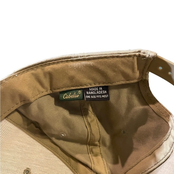 Cabela’s STIHL Tan Orange Hat Good condition​​​ - Picture 3 of 4